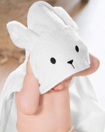 Imperium11 100% Cotton Hooded Bunny Rabbit Unisex Baby Kids Children Towel Wrap