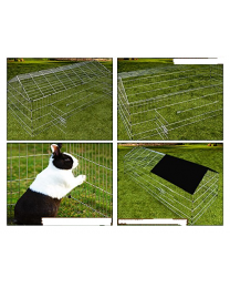 Metal Chicken Rabbit Pet Small Animal Cage Crate Run Exercise Playpen Enclosure